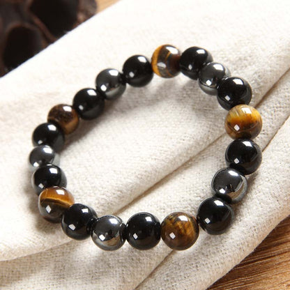 Tibetan Tiger's Eye Jewelry Set