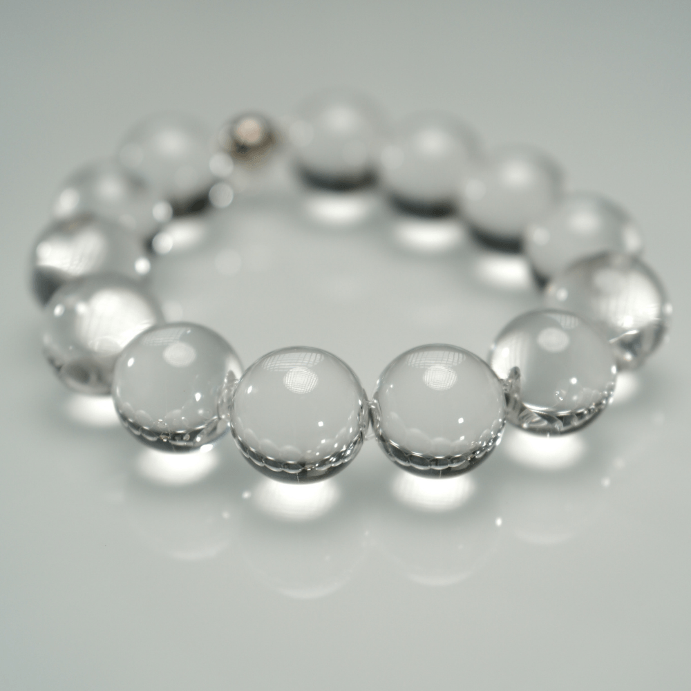 Water Bubble Clear Quartz Bracelet