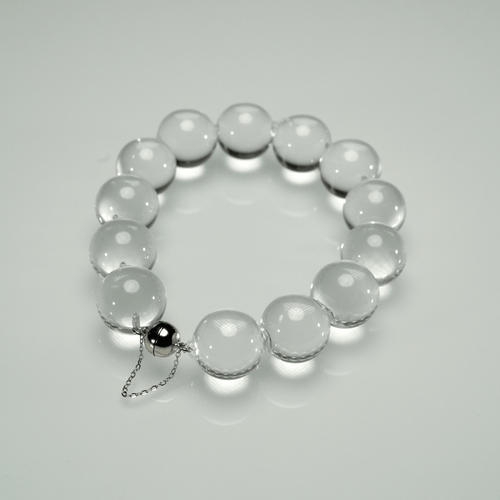 Water Bubble Clear Quartz Bracelet