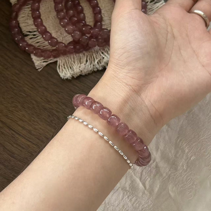 Rose Stillness Crystal Bracelet