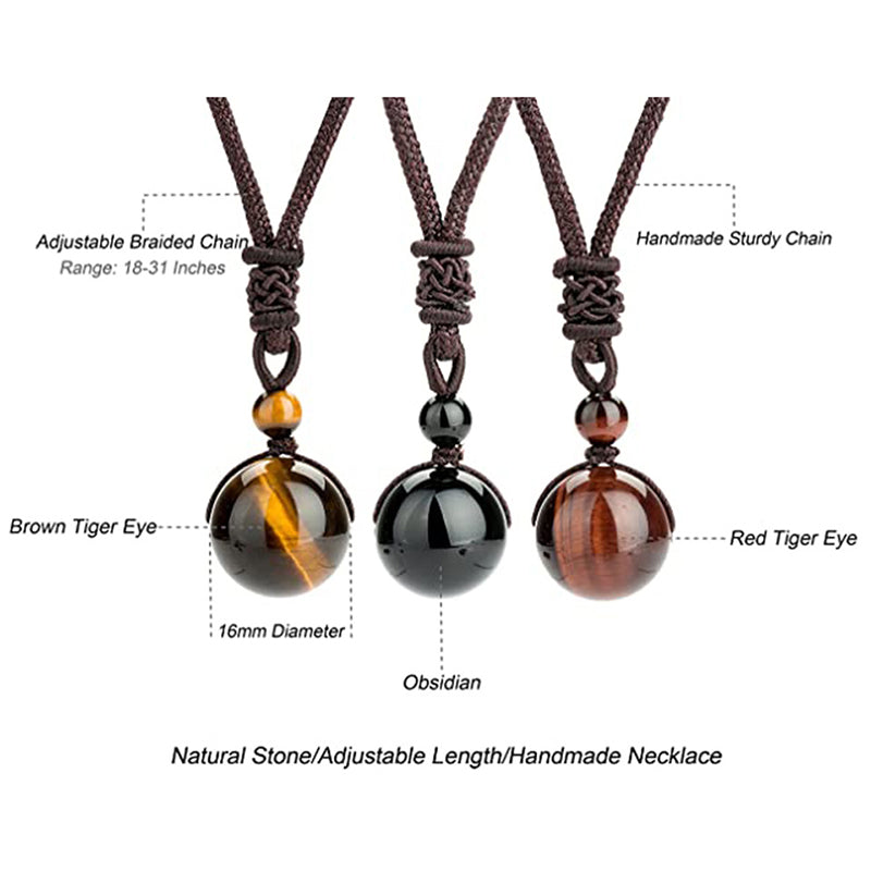 Tibetan Tiger's Eye Jewelry Set