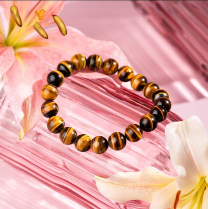 7A Grade Tiger's Eye Bead Bracelet