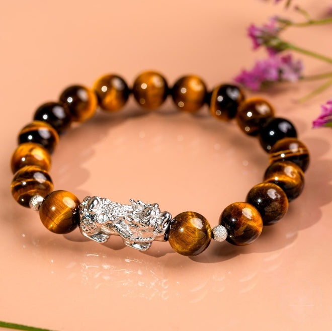 5A Tiger's Eye Pixiu Bracelet