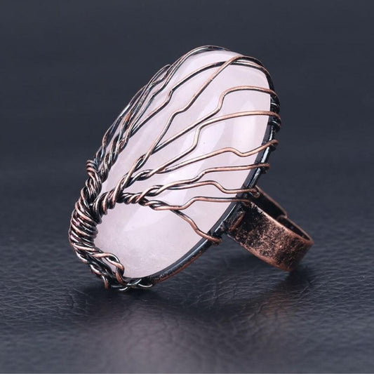 Artisanal Stone Tree Ring by Worn Within