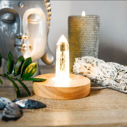 Clear Quartz Night Light