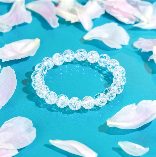 Ice Quartz Bead Bracelet