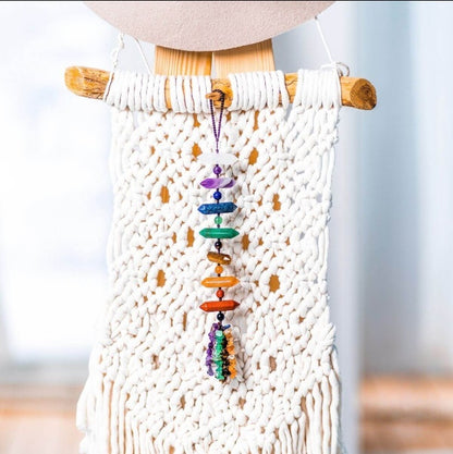 Chakra Prism Merkaba Tassel