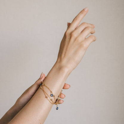 Evil Eye Protection Energy Anklet