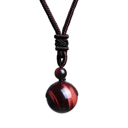 Tibetan Tiger's Eye Necklace