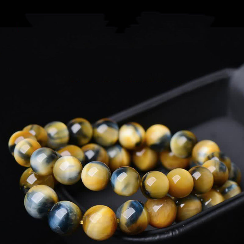 Tiger's Eye 6mm Bead Bracelet by Worn Within