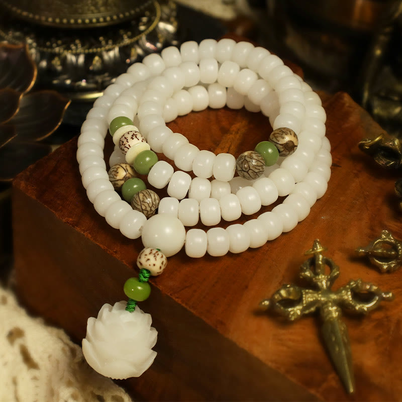 Bodhi Lotus Mala Gift Set