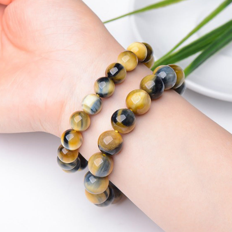 Tiger's Eye 6mm Bead Bracelet