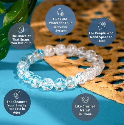 Ice Quartz Bead Bracelet
