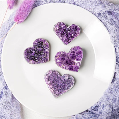 Uruguayan Amethyst Heart Cluster