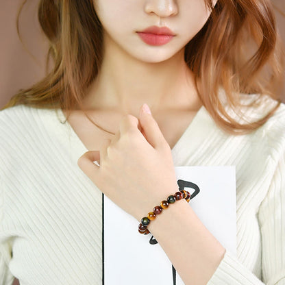 8–16mm Tiger's Eye Bead Bracelet