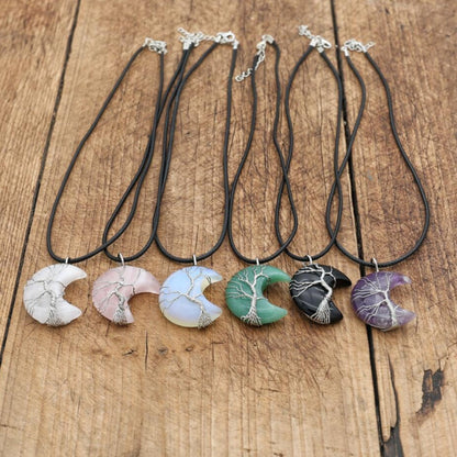 Tree of Life Moon Magic Necklace