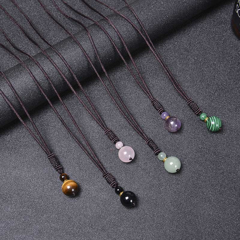 Tibetan Mixed Crystal Bead Necklace