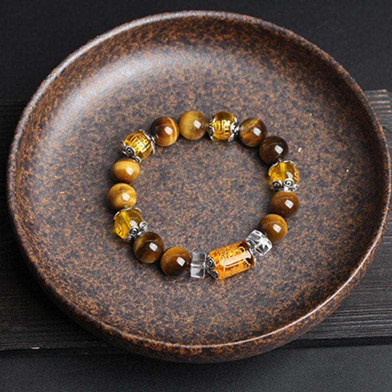 Tiger's Eye Bead Bracelet