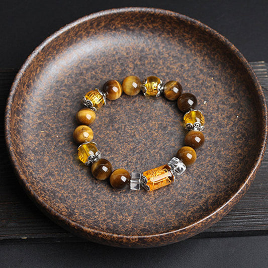 Tiger's Eye Bead Bracelet