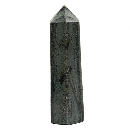 Jasper Green Prism Tower – Nature's Tranquility and Energy by Worn Within