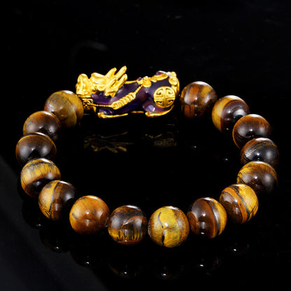 Tibetan Handcrafted Tiger's Eye Bracelet