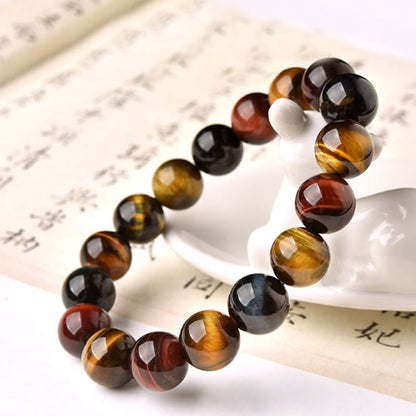 8–16mm Tiger's Eye Bead Bracelet