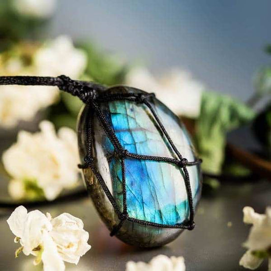 Dragon's Heart Labradorite Necklace