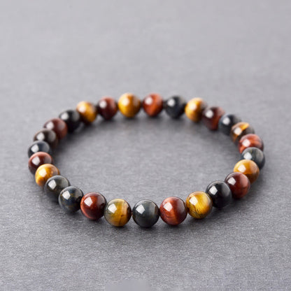 8–16mm Tiger's Eye Bead Bracelet