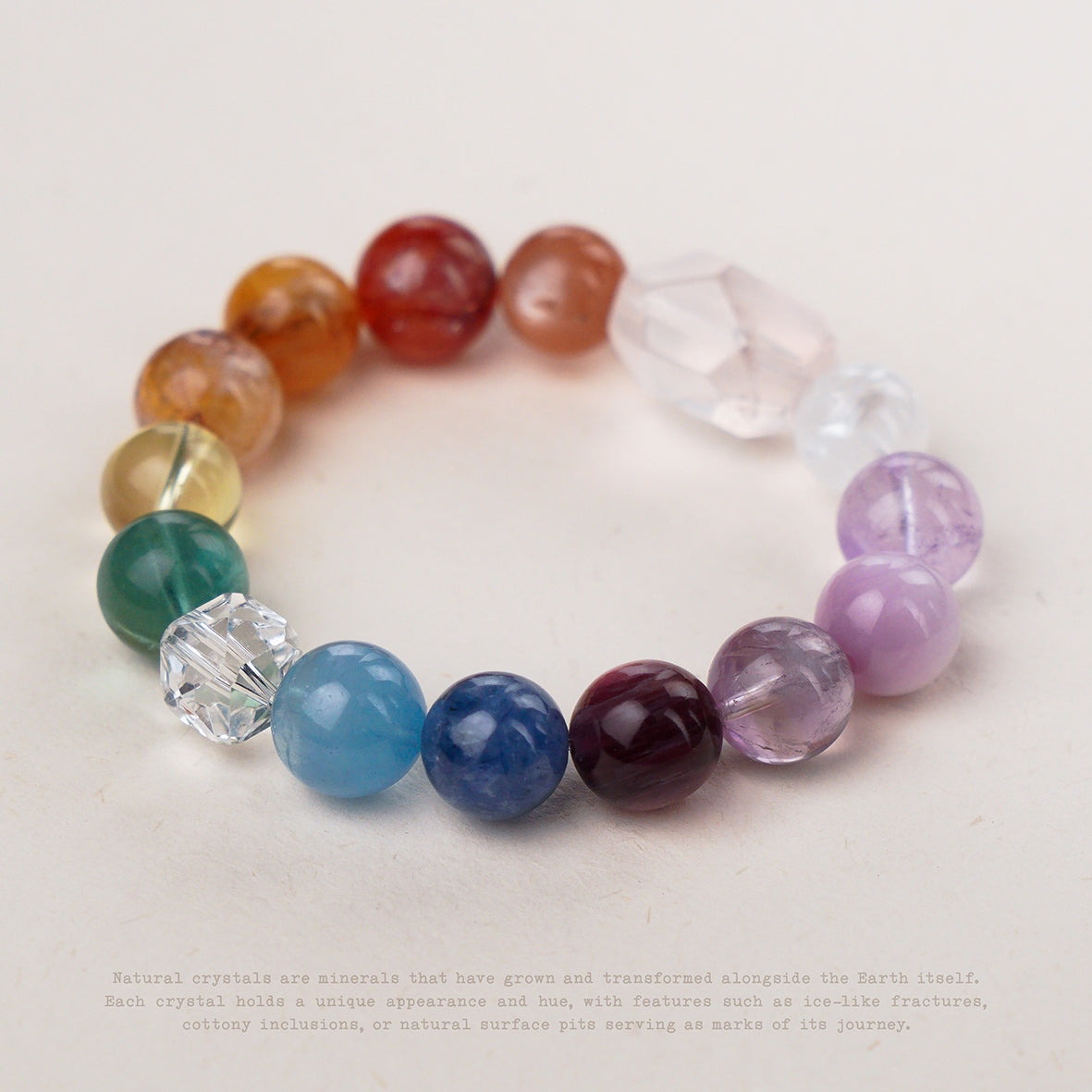 Inner Spectrum Crystal Bracelet