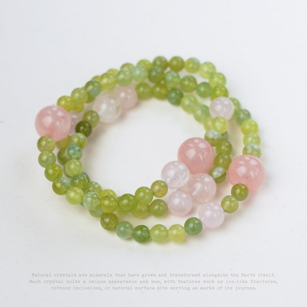 Spring Within Crystal Wrap Bracelet