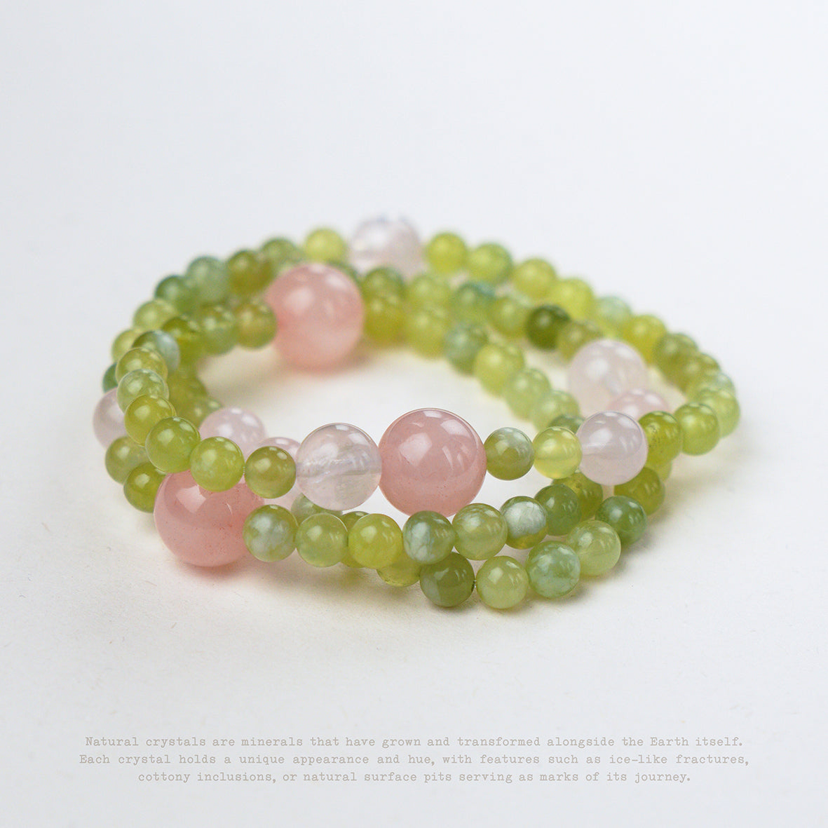Spring Within Crystal Wrap Bracelet