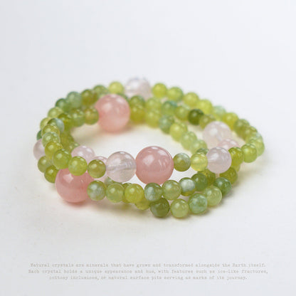 Spring Within Crystal Wrap Bracelet