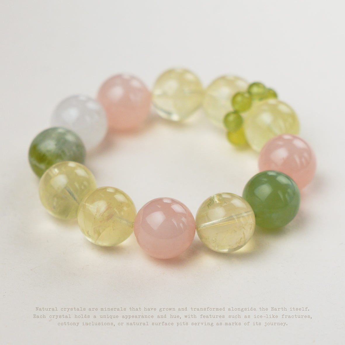 Spring Orchard Crystal Bracelet