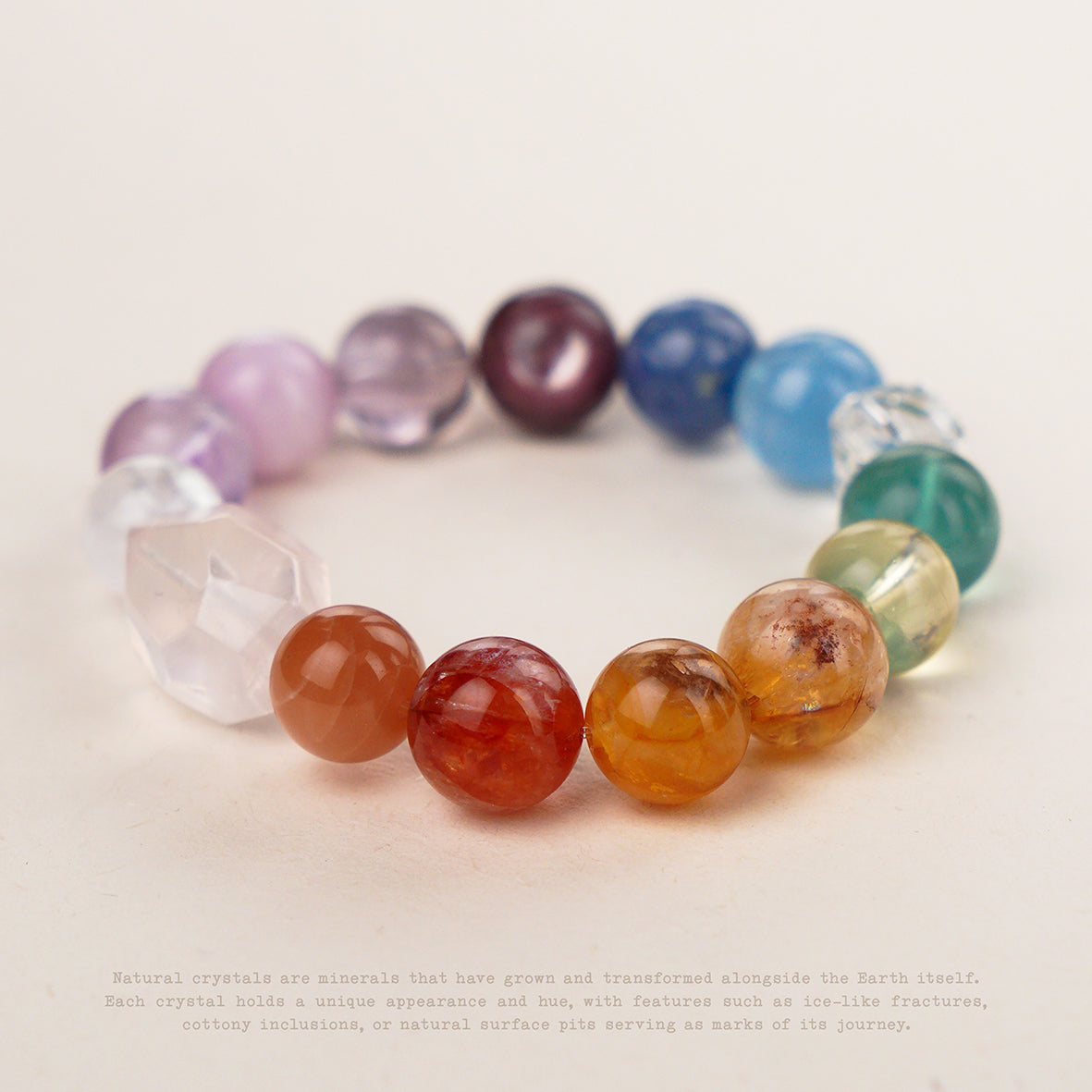 Inner Spectrum Crystal Bracelet