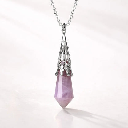 Silver-Plated Copper Retro Pattern Pendant — Timeless Elegance with Healing Energy by Worn Within