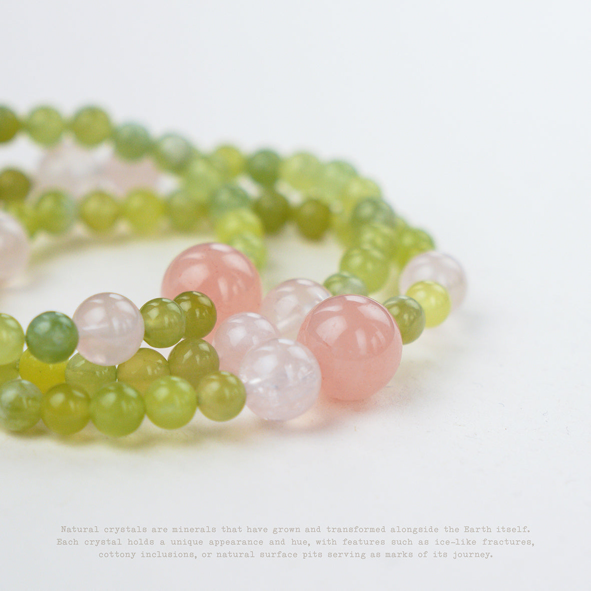 Spring Within Crystal Wrap Bracelet