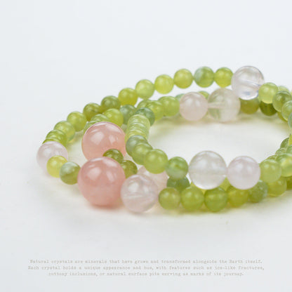 Spring Within Crystal Wrap Bracelet