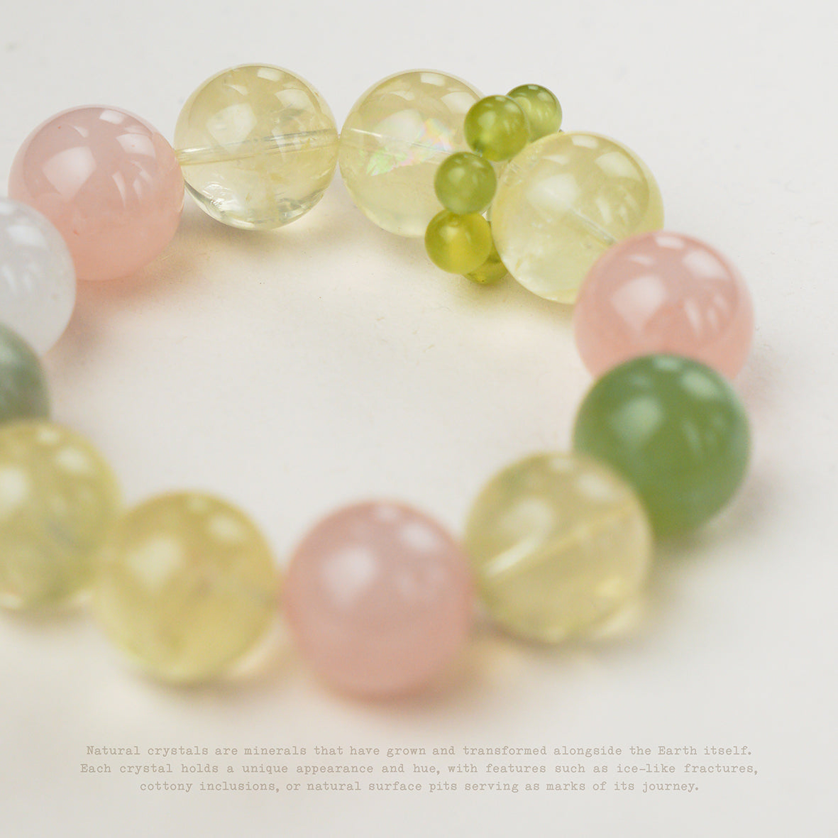 Spring Orchard Crystal Bracelet