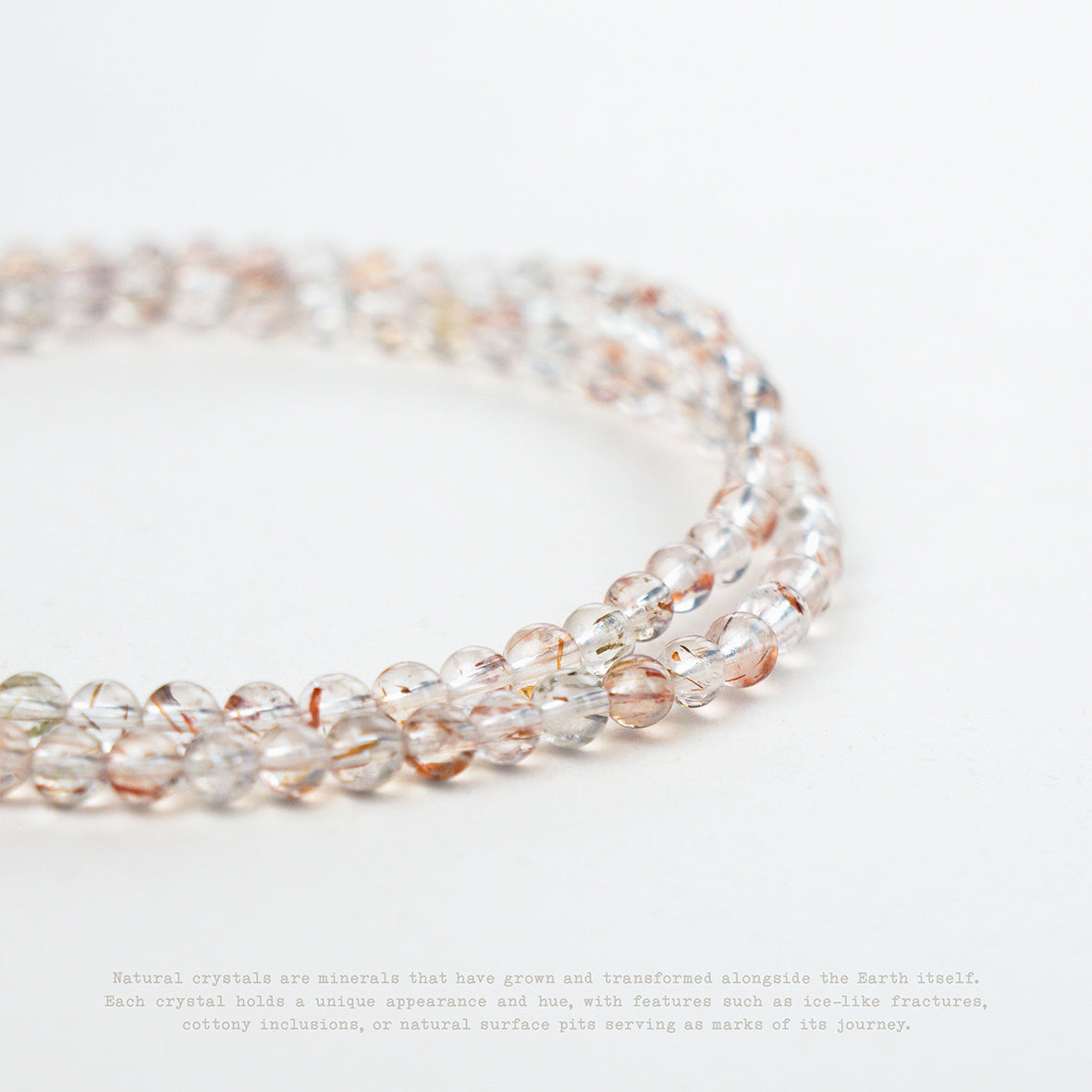 Inner Orbit Crystal Wrap Bracelet