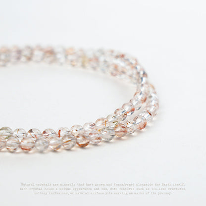 Inner Orbit Crystal Wrap Bracelet