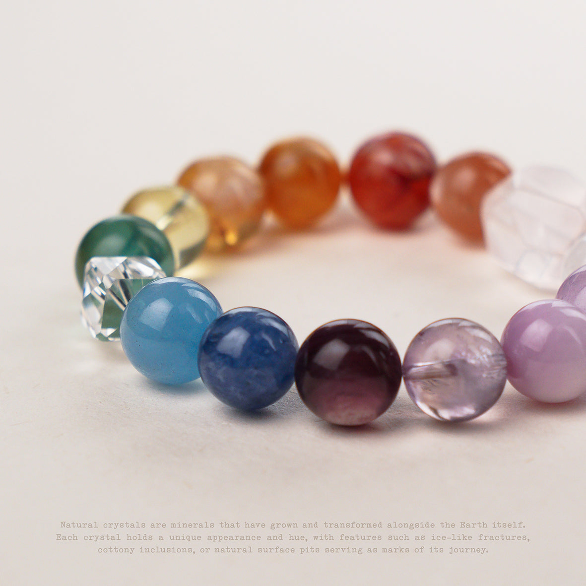 Inner Spectrum Crystal Bracelet