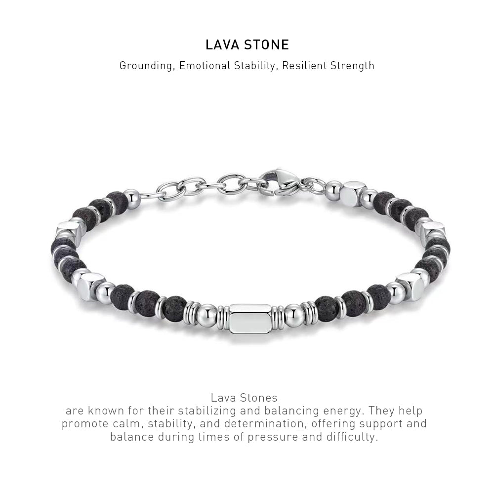 Lava Stone Energy Bracelets