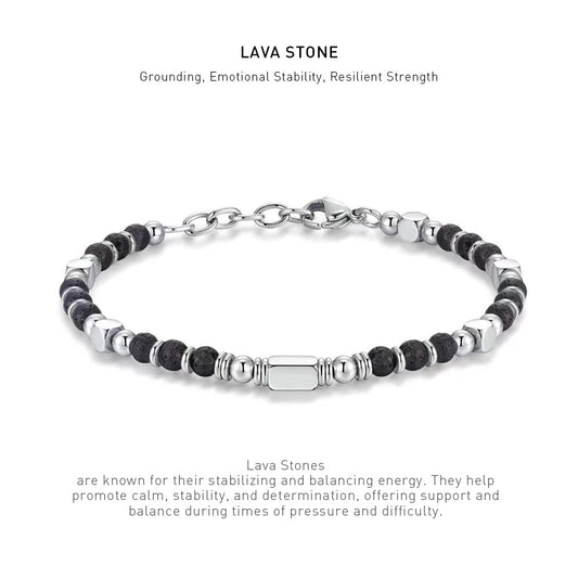 Lava Stone Energy Bracelets