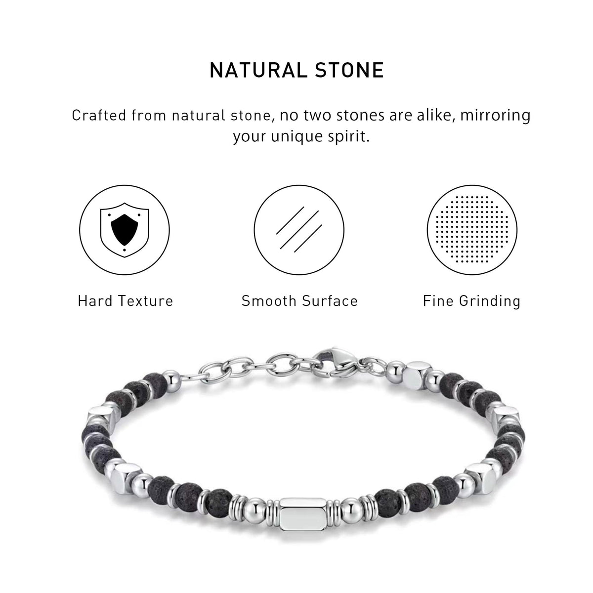 Lava Stone Energy Bracelets