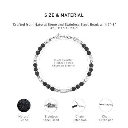 Lava Stone Energy Bracelets