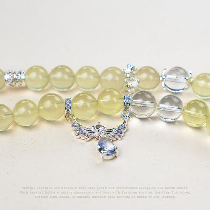 Wings of Renewal Crystal Bracelet