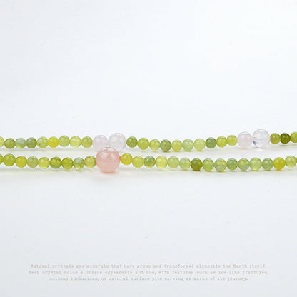 Spring Within Crystal Wrap Bracelet
