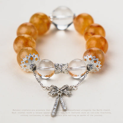 Violet Wish Crystal Bracelet