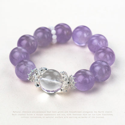 Violet Crown Crystal Bracelet