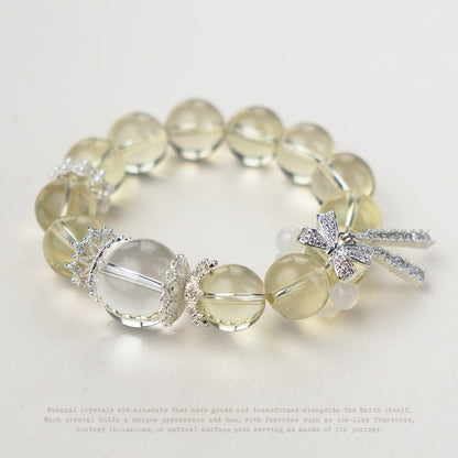 Tied in Light Crystal Bracelet